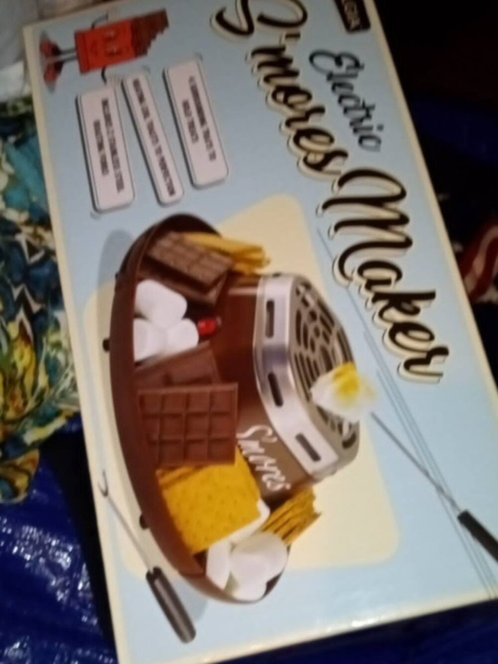 nostaligia electric smores maker NEW